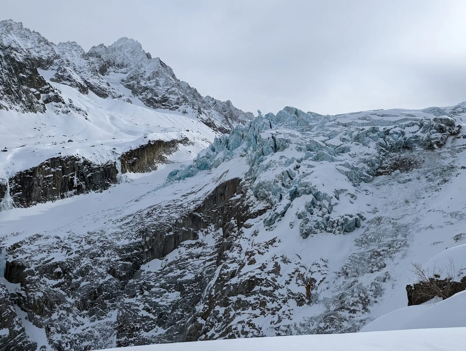 La Langue Du Glacier D'Argentiere