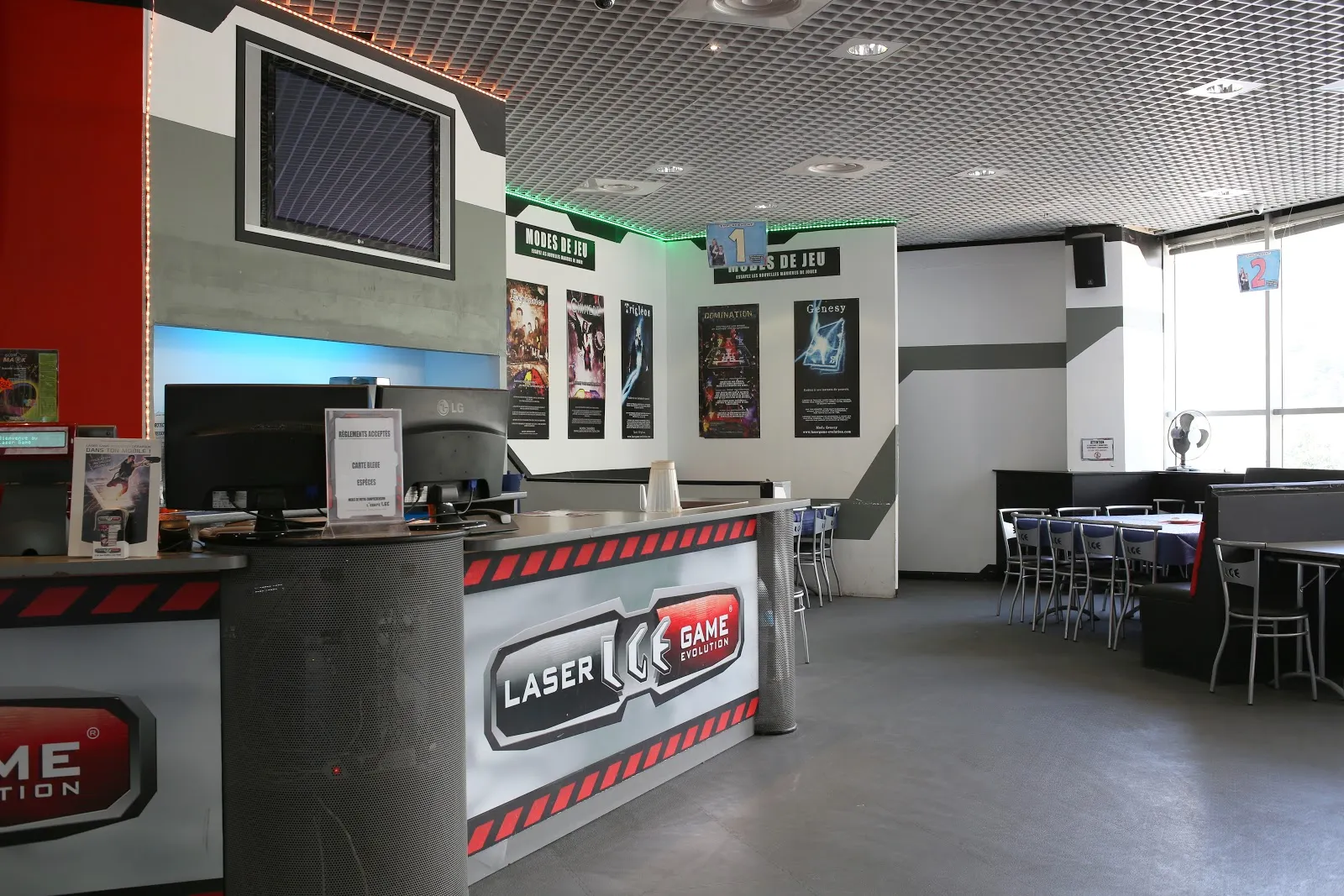 Laser Game Evolution Nice