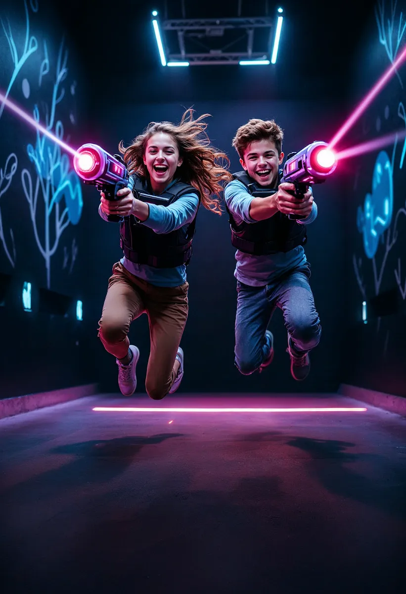Laser Game - Trampoline Park Toulouse Sept Deniers