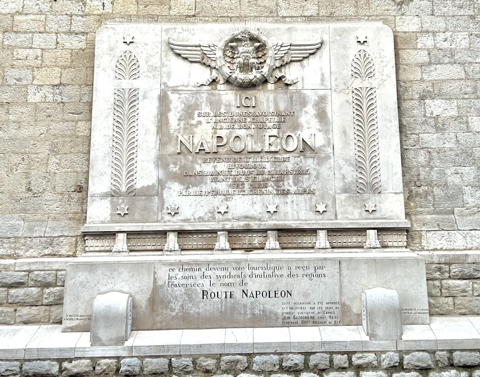 Stèle Commémorative Premier Bivouac Napoléon